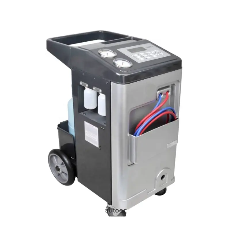 Voll automatische 220V AC klimaanlage gas r134a recycling auto kältemittel recovery maschine