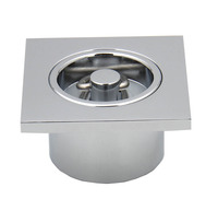 Drain linéaire en laiton moderne de haute qualité, écologique, pour piscine, drain de sol, 2000 chasses, carré, garantie 5 ans