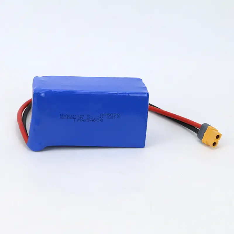 805090 24v 5000mAh 6s li polymer rechargeable custom lipo battery packs