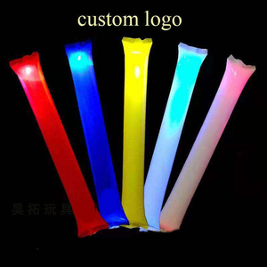 Bastones Luminosos Personalizados con Logotipo, Bastones LED Intermitentes, Bastones Inflables para Animar, Bastones que Brillan en la Oscuridad, Artículos para Hacer Ruido - Product Image 3