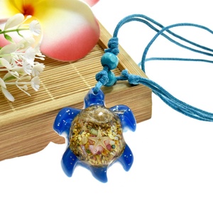 <span class=keywords><strong>Collana</strong></span> di Moda con Cordoncino Cerato, <span class=keywords><strong>Collana</strong></span> con Conchiglia Naturale, <span class=keywords><strong>Collana</strong></span> con Ciondolo <span class=keywords><strong>Tartaruga</strong></span> Marina in Resina - Product Image 5