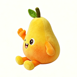 Lindo juguete de peluche con forma de pera, animal de peluche suave para niños de 11 cm a 30 cm, unisex, regalo para aliviar el estrés - Product Image 1