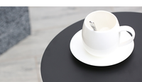 Table basse d'appoint de salon, meuble en fer noir, plateau de salon, produit de chine