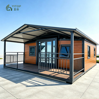 Casa Contenedor Económica de 20 pies, Expandible, Casa Pequeña de 2 o 3 Dormitorios, Casa Contenedor Prefabricada, Casas Móviles Hechas en China