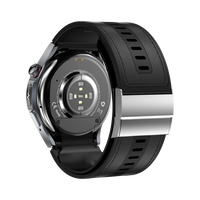 Maßgefertigte GS206 Gesundheits-Smartwatch 1,56 Zoll AMOLED-Bildschirm Murata Luftpumpenmodul HRV-Stress-Tracking Alipay Offline-Zahlung Armbanduhr