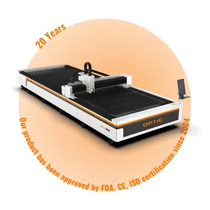 SUPERCUTTER | 1500w 20X60 single bed cheap open table operation platform cnc sheet metal fiber laser cutting machine