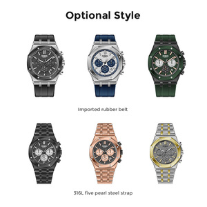 OEMクロノグラフクォーツ時計防水中国製クォーツ時計メーカークォーツ時計日本<span class=keywords><strong>Movt</strong></span>メンズ - Product Image 2