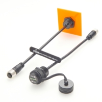 Adaptateur de câble d'extension de carte SIM industrielle double nano SIM à montage sur panneau