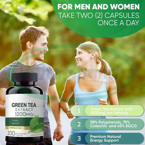 VitaSpring Fat Burner Suplemento Egcg Cápsulas De Extrato De Chá Verde Emagrecimento Matcha Cápsulas De Chá Verde Orgânico - Product Image 3