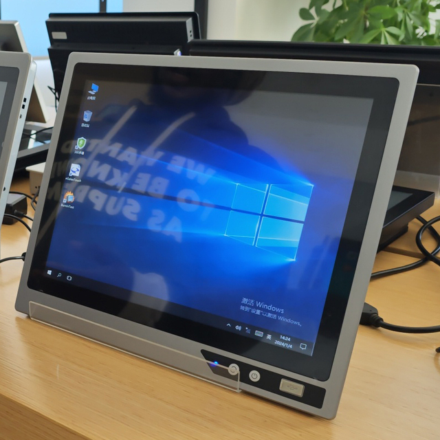 Ipc 15.6/19/22/24/27 Inch Capacitive All in One Touch Screen Infront Usb Aluminum Housing Monitor Pc Industrial Panel Computer