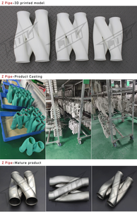 Выхлопная труба COC Z для всех моделей автомобилей, нержавеющая сталь SUS304, универсальная, с диаметром 2,5/2,75/3 дюйма - Product Image 3