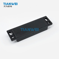 Aktuator Magnetik Berkode Carlo Gavazzi CLS untuk Sensor Magnetik Keamanan SMS-03/NC IP67 Aksesori Pemantau Gerbang Pengaman