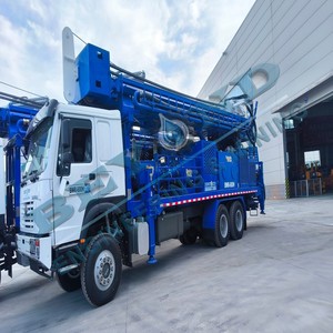 Trivella Rotante Automatica Diesel da 450m per Pozzi d'Acqua con Cuscinetti e Riduttore, Montata su Rimorchio per Perforazione di Pozzi - Product Image 5