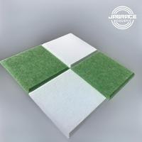 Panneau mural acoustique en feutre PET, panneaux acoustiques pour bureau et studio, réduction du bruit, absorption acoustique, ignifuge, panneau en fibre à rainures en V