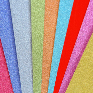 250g Rose Pink Colored Pearl Glitter Cardstock Paper Craft Card Stock With Fine Gold Powder for DIY Gift Packaging <b>Scrapbooking</b> - Product Image 2