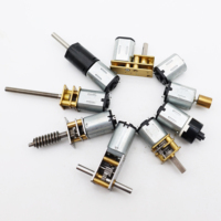 Mini DC petit moteur à engrenages N20 12mm 3V 4.5V 5V 6V 12V pour robotique serrure électrique aimant Permanent brosse ROHS appareil ménager