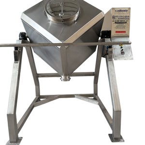 Mélangeur de poudre cubique Kandemir 1500 litres, mélangeur rotatif 3D en acier inoxydable, échelle industrielle et de laboratoire - Product Image 2