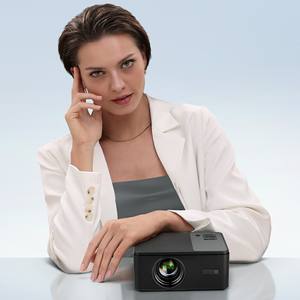 Android Projector LED 4K Portable Video 1080P WIFI Speaker with Bluetooth MINI Home Theater Cinema Phone Beamer <b>Smart</b> <b>TV</b> A32 Pro - Product Image 1