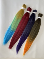 Pré étiré tressage cheveux professionnel doux Yaki tressage cheveux pour tresses eau chaude réglage Extensions de cheveux synthétiques