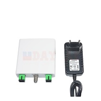 Conector de plástico activo FTTH WDM, receptor óptico, CATV, PON, mini nodo óptico