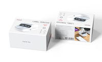 Imprimante d'étiquettes thermique intelligente Yesido BT 25-48 mm de largeur d'impression effective 1000 mAh avec reconnaissance de papier SP10