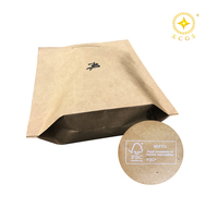 Enveloppes en papier élastiques avec Logo personnalisé, lot de 50, sacs d'emballage en carton Kraft imperméable à Surface d'huile, pour la livraison et l'emballage