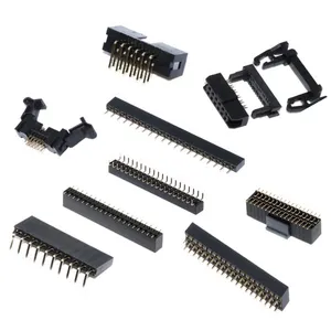 2.54mm 1.27 Pitch 48pin Female Headers Socket Single Row 90 Degree 3pin Pin Header 40pos 1x20 Pin 2.0 Mm 2x2 For Pcb Connector