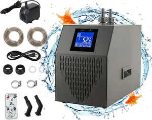 LG 160L serbatoio di pesce refrigeratore d'acqua piccolo 42gal acquario refrigeratore bagno di ghiaccio macchina di raffreddamento di refrigerazione frutti di mare/idroponica 1/10hp