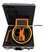 Caméra d'inspection de canalisations LYNDT YK1420, tête de caméra de 14 mm, câble de test de 10 m, écran de 7 pouces, fonction DVR, indice de protection IP67, zoom 8x