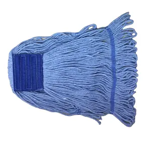 factory low price replacement cotton dry and wet mop/flat mop head