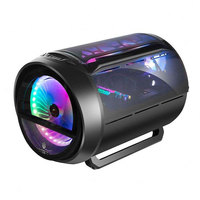 Desktop Irregular Computer Gaming Pc Case Tempered Glass Atx Pc Case With 240mm RGB Fan