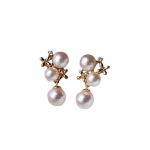 WENCHI S925 เงินแท้ DIY อุปกรณ์ตกแต่งมุก ต่างหูแบบหลายเส้น ประดับมุกกลวง ขนาด 3-5 มม. เครื่องประดับสวยหรู รุ่นสำหรับผู้หญิงจากจีน - Product Image 5