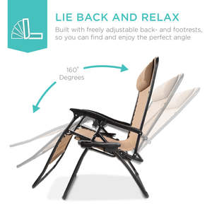 Danlong al aire libre <span class=keywords><strong>2</strong></span> personas doble playa sillón silla plegable jardín tumbona Silla de gravedad cero - Product Image 3