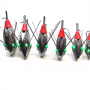 Plomada de Pesca, Plomada de Surf Anti-Enredos para Aguas Profundas con Clip y Plomadas Sputnik, Jig de Metal - Product Image 1