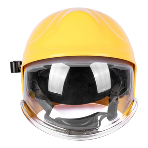 Casques de sécurité anti-feu pour pompiers YUANJIAN EN397, demi-visage, légers, coque en composite renforcé de fibre de verre, 6 - Product Image 3