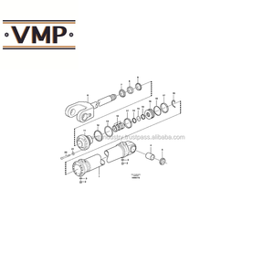 VOE 11708825 - Kit de Sellado para Cilindro de Elevación para Cargadoras de Ruedas Volvo - Piezas de Maquinaria de Construcción Nuevas de Alta Calidad - Product Image 4