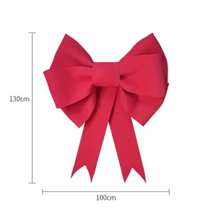 Multi color christmas bow red bow-knot foam decoration for wedding birthday decor eva foam supplies