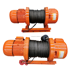 JK-D כננת חשמלית ניידת עם כבל פלדה, שלט רחוק אוטומטי, עגורנים בעלי קיבולת של 1-32 טון, וו שחרור מהיר, 220V, התקנה קלה - Product Image 3