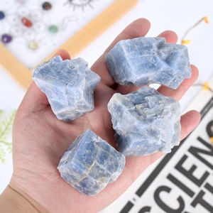 All'ingrosso pietra di cristallo <span class=keywords><strong>grezza</strong></span> naturale alla rinfusa pietra curativa <span class=keywords><strong>grezza</strong></span> <span class=keywords><strong>Calcite</strong></span> blu per la decorazione - Product Image 3