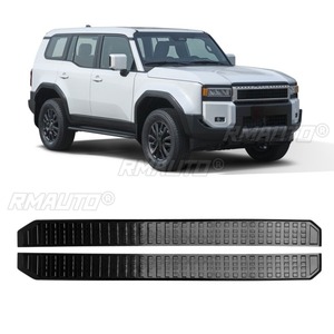 Para Toyota Prado LC250 2024+ Cubierta de Acero Inoxidable para Estribos Laterales, Tira Decorativa de Umbral, Accesorios de Modificación Robusta - Product Image 2