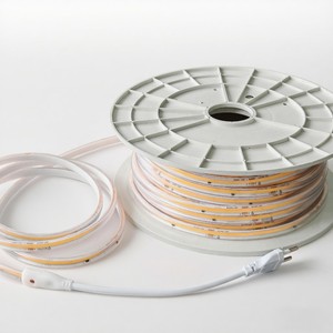 ไฟแอลอีดีแบบม้วน <span class=keywords><strong>220v</strong></span> 110v ไม่ต้องใช้ไดรเวอร์ กันน้ำ IP65 ไม่มีจุดแสง 296led ความยาว 100 เมตร แบบ COB - Product Image 4