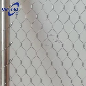 Filet de sécurité haute altitude en treillis métallique en acier inoxydable 304/316 sur mesure de haute qualité - Product Image 5