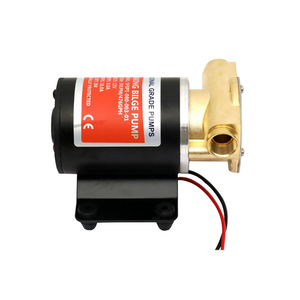 ISURE Self Priming Gear <b>Pump</b> Electric Water <b>Pump</b> <b>12V</b> 3000GPH Marine Boat RV Drain <b>Pump</b> Stainless Steel 12ft Head - Product Image 1