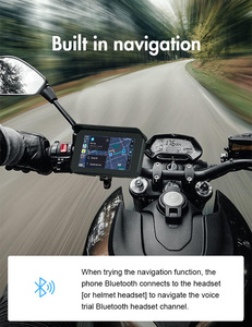 December Hot Bán xe máy Carplay màn hình với IP67 không thấm nước với Carplay Android Auto kép máy ảnh và <span class=keywords><strong>TPMS</strong></span> - Product Image 6