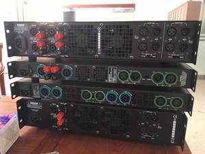 Professional <strong>Class</strong> D 1U Power Amplifier 4x450W <strong>Output</strong> 20Hz-20kHz Frequency Response CE Certified 8ohm Impedance Metal Shell - Product Image 6