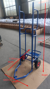 Carro de transporte cerrado de cuatro ruedas de alta resistencia, carretilla de mano para neumáticos de coche, carro de mano con ruedas, herramienta para <span class=keywords><strong>mover</strong></span> y manipular neumáticos - Product Image 5