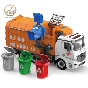 2026 Meilleures ventes pour enfants : Jouets voitures de tri <span class=keywords><strong>des</strong></span> déchets urbains à démonter soi-même, à inertie, avec son et lumière, pour le recyclage <span class=keywords><strong>des</strong></span> déchets - Product Image 1