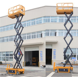 XG1012HD hidrostatik serisi makaslı Lift 225AH pil ile 2477x1190x2355mm hava çalışma platformu - Product Image 3