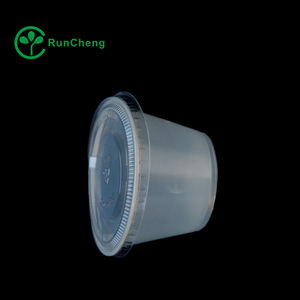 Gobelet en plastique transparent de 4 oz avec couvercle, petit gobelet à sauce jetable avec couvercle en <span class=keywords><strong>PET</strong></span> - Product Image 3