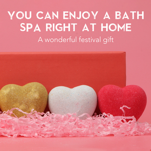 Valentinstag Handgemachte Natürliche Badebomben mit Sheabutter für Entspannende Spa-Erlebnisse - Product Image 4